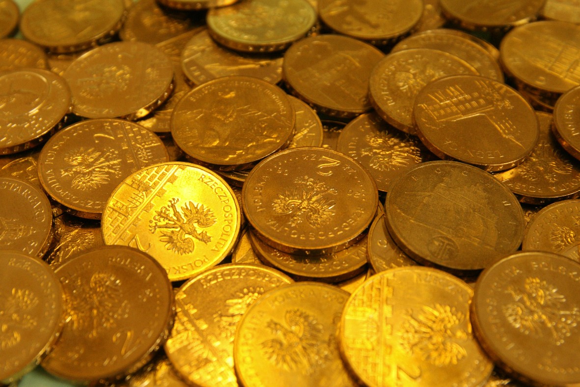 gold coins